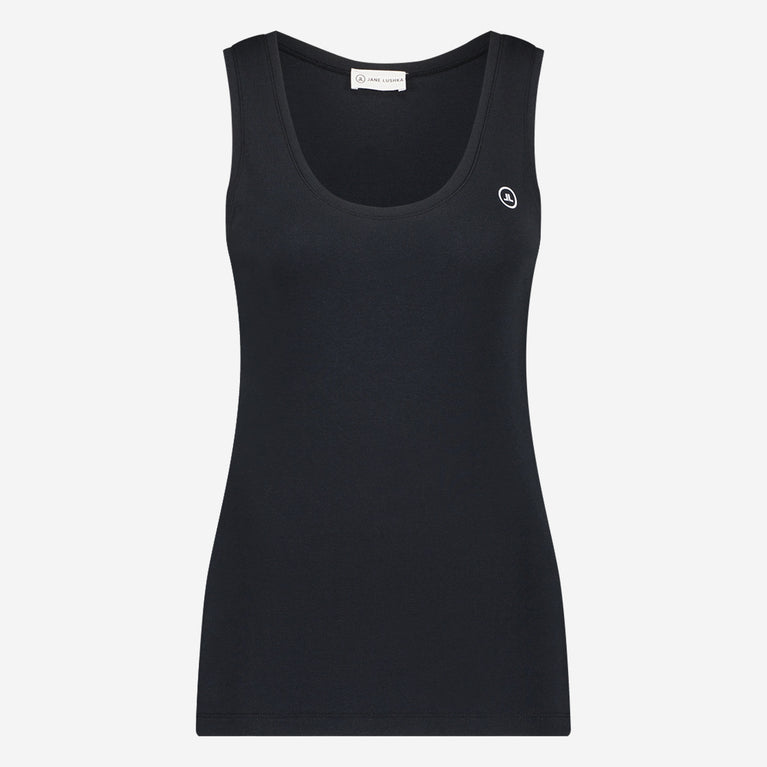 Top strappato facile da indossare Cotone organico | Blu