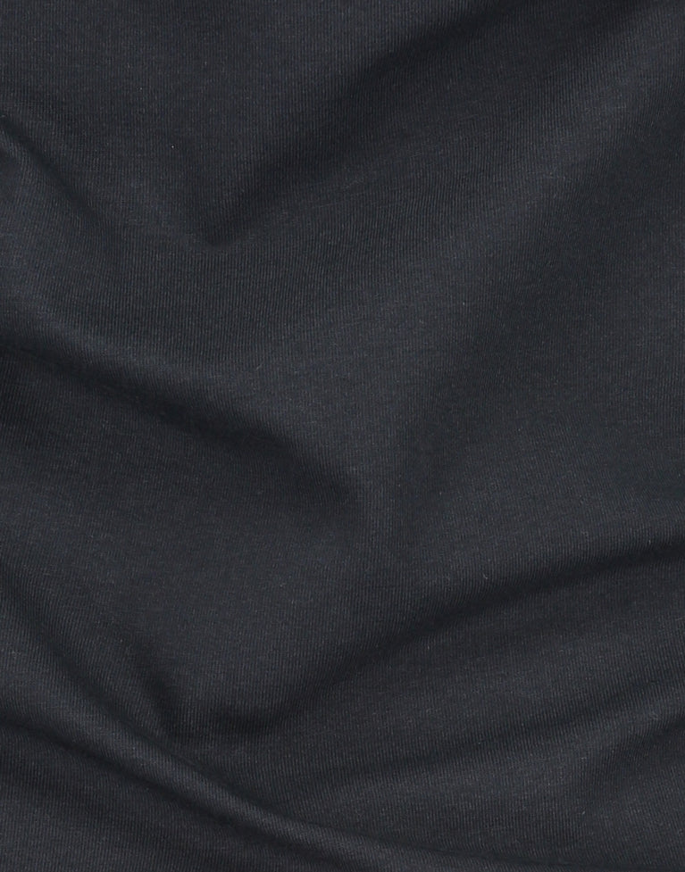 T-shirt con scollo a V, facile da indossare, cotone biologico | Blu