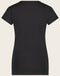 T-shirt con scollo a V, facile da indossare, cotone biologico | Nero