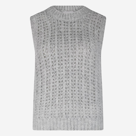 Shiny Vest 1008 | Light Grey