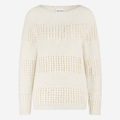 Shiny Pullover 1034 | Off White