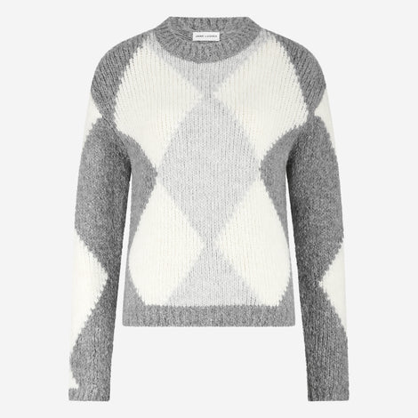 Pullover rhomboids 1082 | Grey