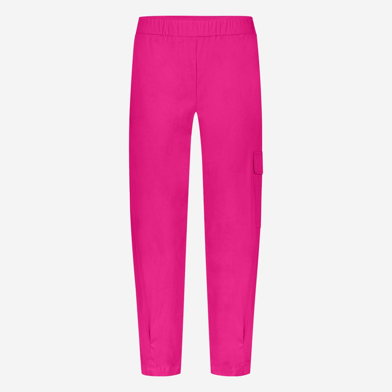 Ubino cotton poplin pants | Fuxia