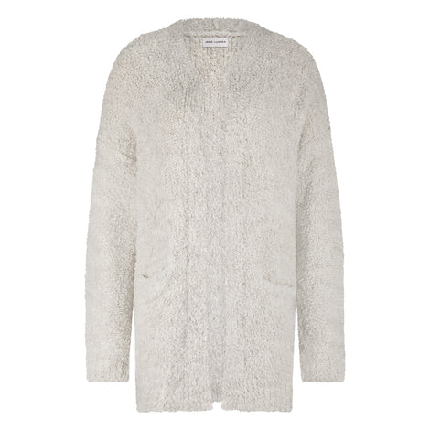 Cardigan boucle 25574 | Light Grey