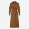 Edyta taffeta dress | Camel