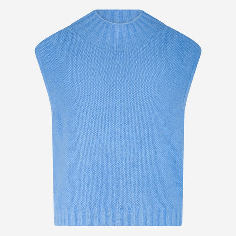 Alpaca Vest H24179 | Sky