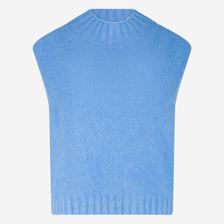 Alpaca Vest H24179 | Sky