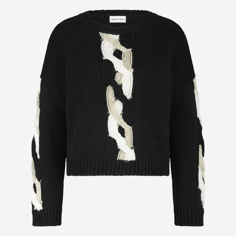 Fancy Pullover H25036 | Black