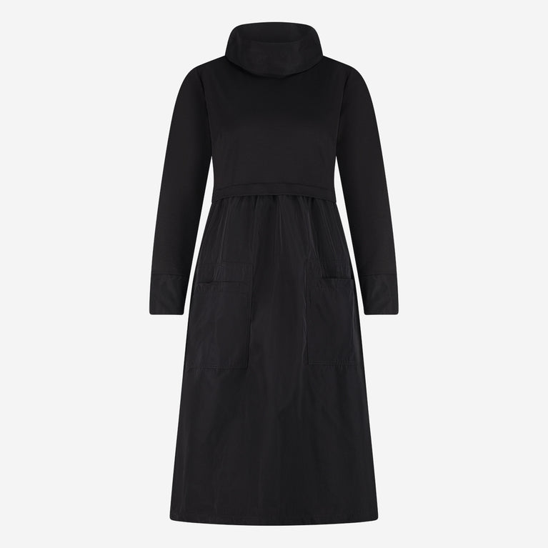 Dress mix cotton taffeta 176l | Black