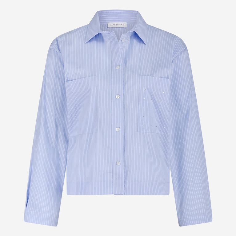 Lorenza polin blouse | Blue