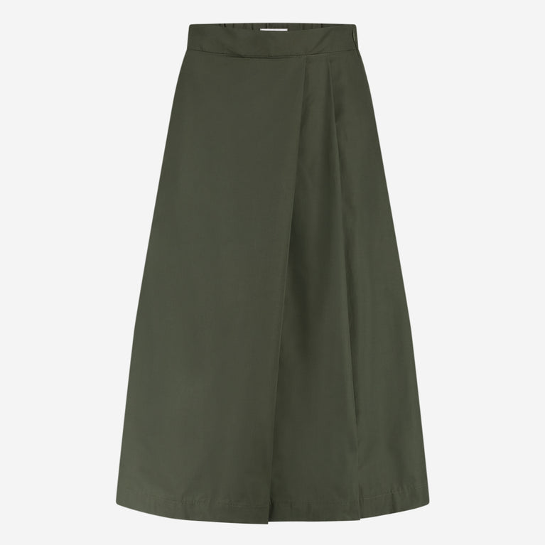 Alissa taffeta skirt | Army
