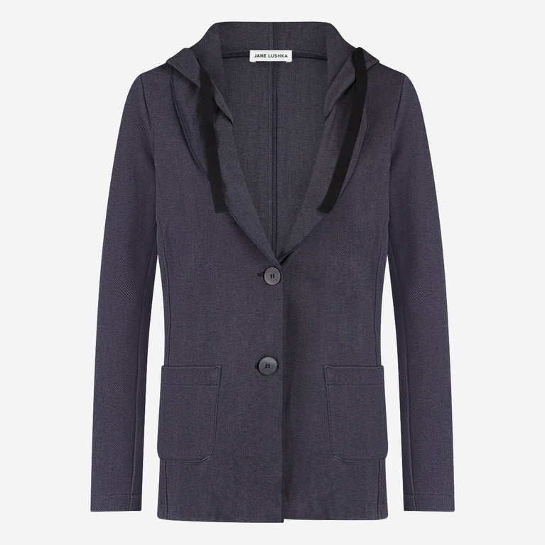 Emy hoody blazer | Denim
