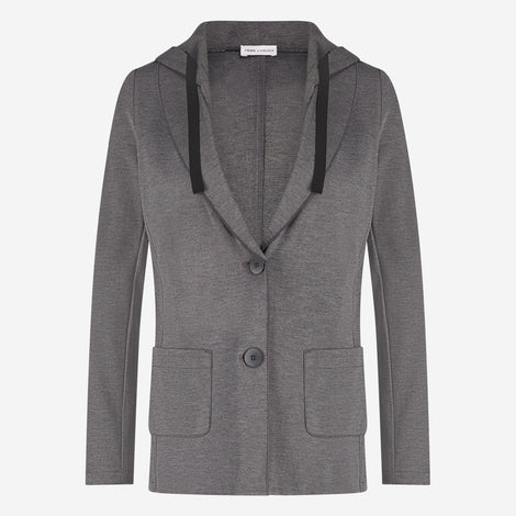 Emy hoody blazer | Dark Grey
