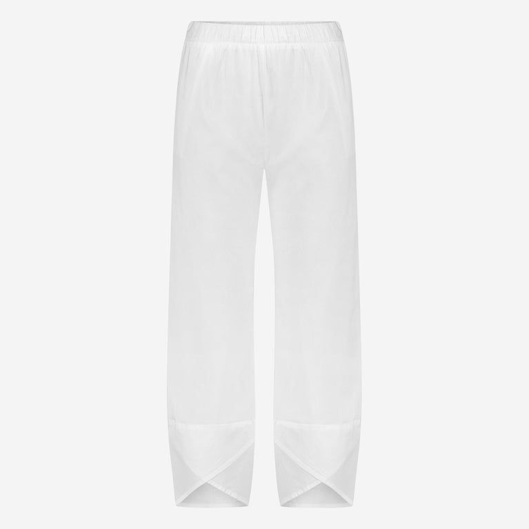 Cotton summer pants T549 | White