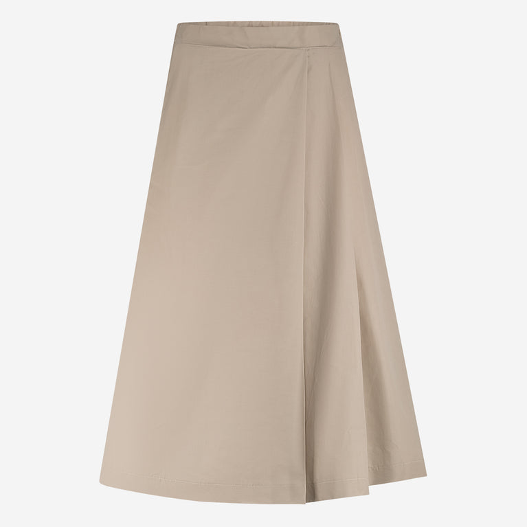 Alissa taffeta skirt | Beige