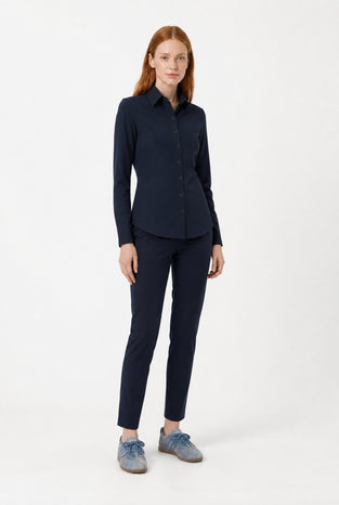 Blusa Betty easy wear Maglia Tecnica | Blu