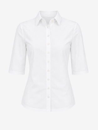 Blusa Betty easy wear Maglia Tecnica | Bianco