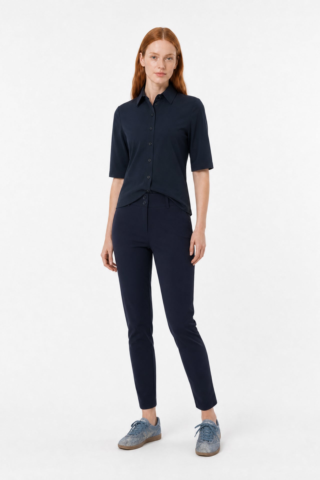 Blusa Betty easy wear Maglia Tecnica Blusa Betty easy wear Maglia Tecnica | Blu