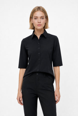 Blusa Betty easy wear Maglia Tecnica | Nero