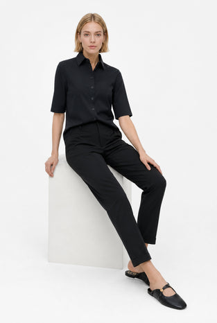 Blusa Betty easy wear Maglia Tecnica | Nero
