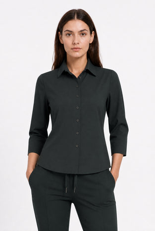 Blusa Betty easy wear Maglia Tecnica | Grigio Notte