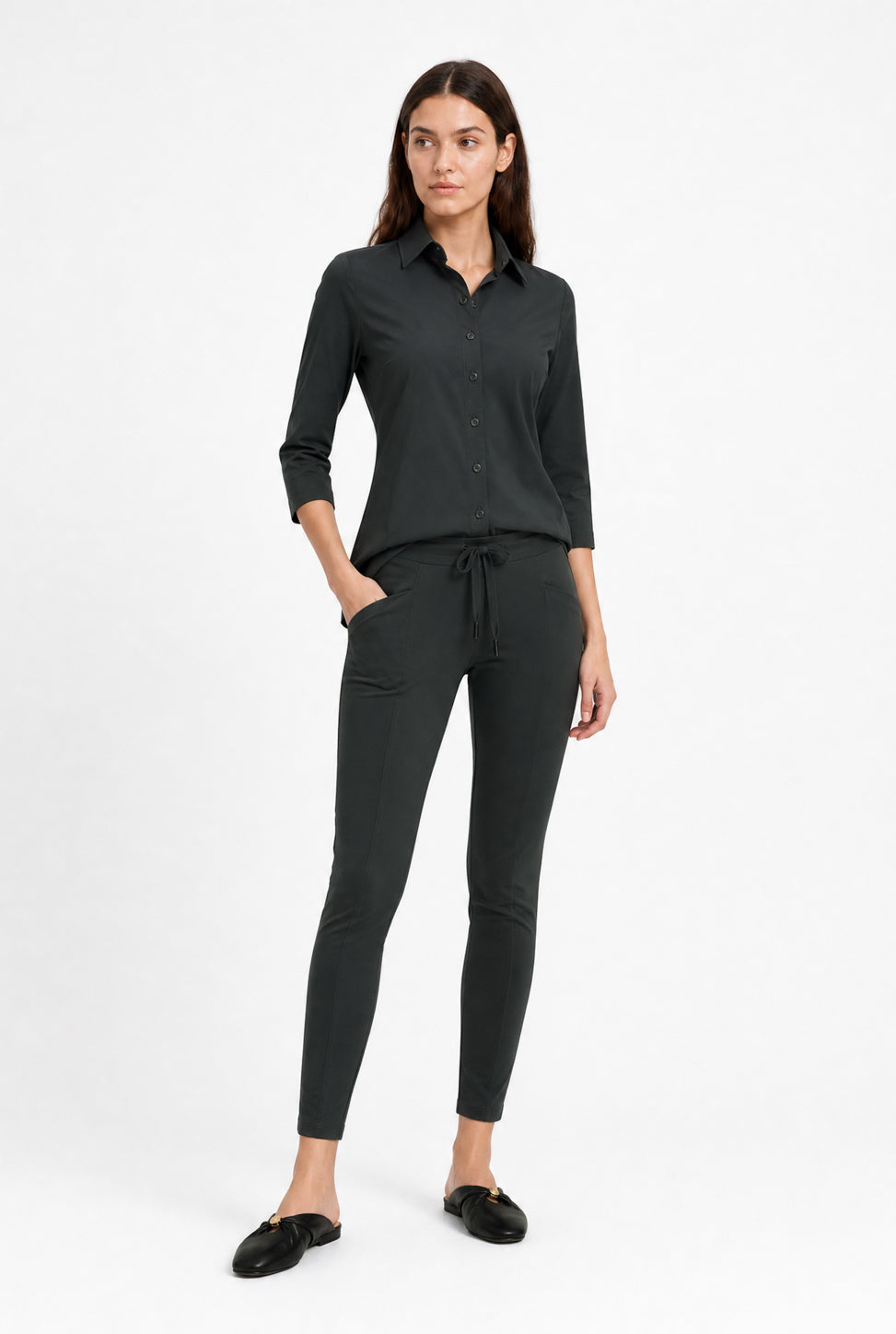 Blusa Betty easy wear Maglia Tecnica Blusa Betty easy wear Maglia Tecnica | Grigio Notte