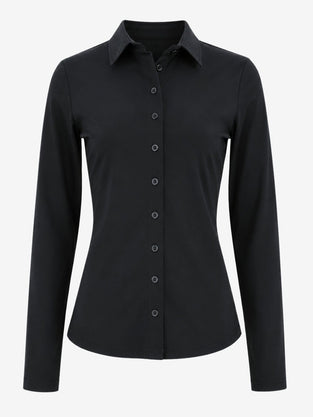 Blusa Betty easy wear Maglia Tecnica | Nero