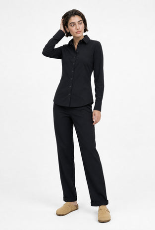 Blusa Betty easy wear Maglia Tecnica | Nero