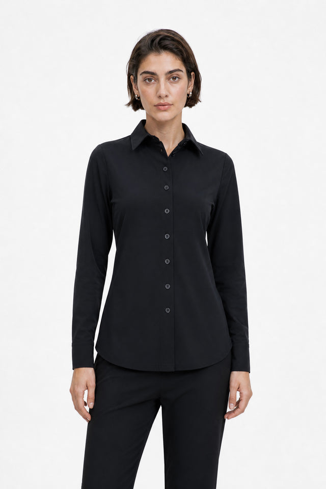 Blusa Betty easy wear Maglia Tecnica Blusa Betty easy wear Maglia Tecnica | Nero