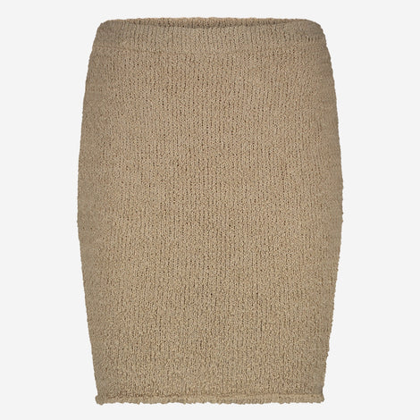 Teddy Skirt | Beige