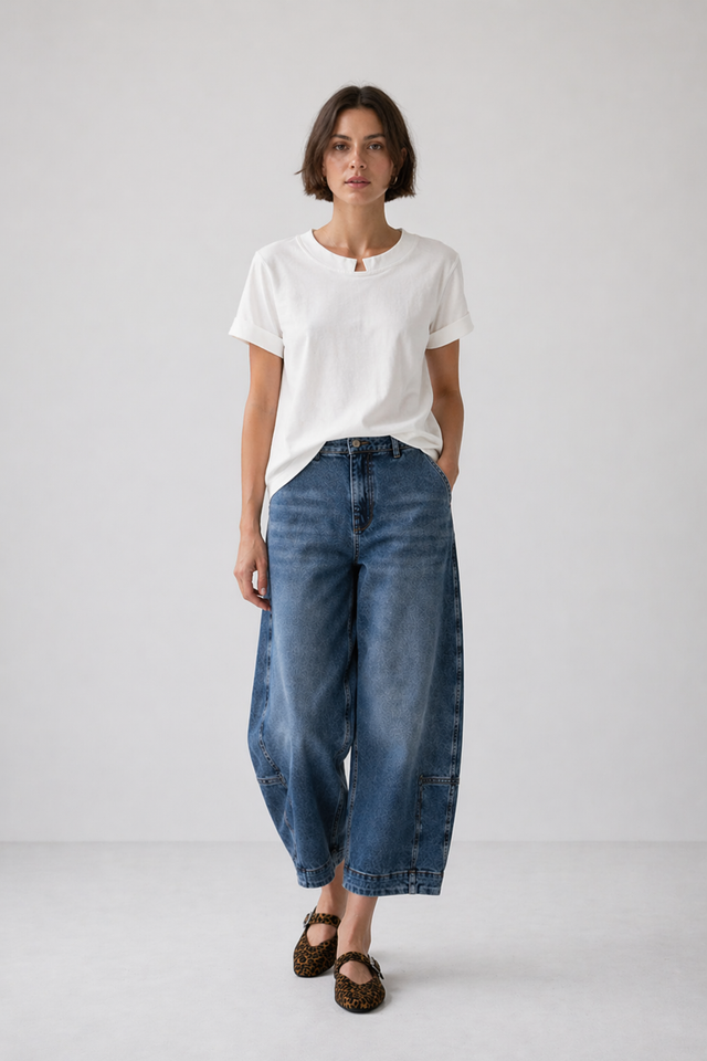 Poplin loos fit top Poplin loos fit top | Panna