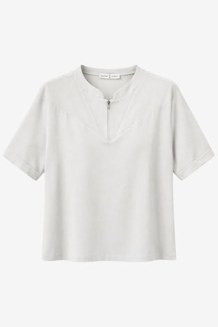 Lissa structure tech jersey top | Sand