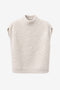 Coarse Boucle vest | Off White