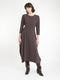 Denise dress technical jersey | Brown