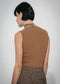 Gaby structure high neck top | Beige