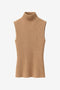 Gaby structure high neck top | Beige