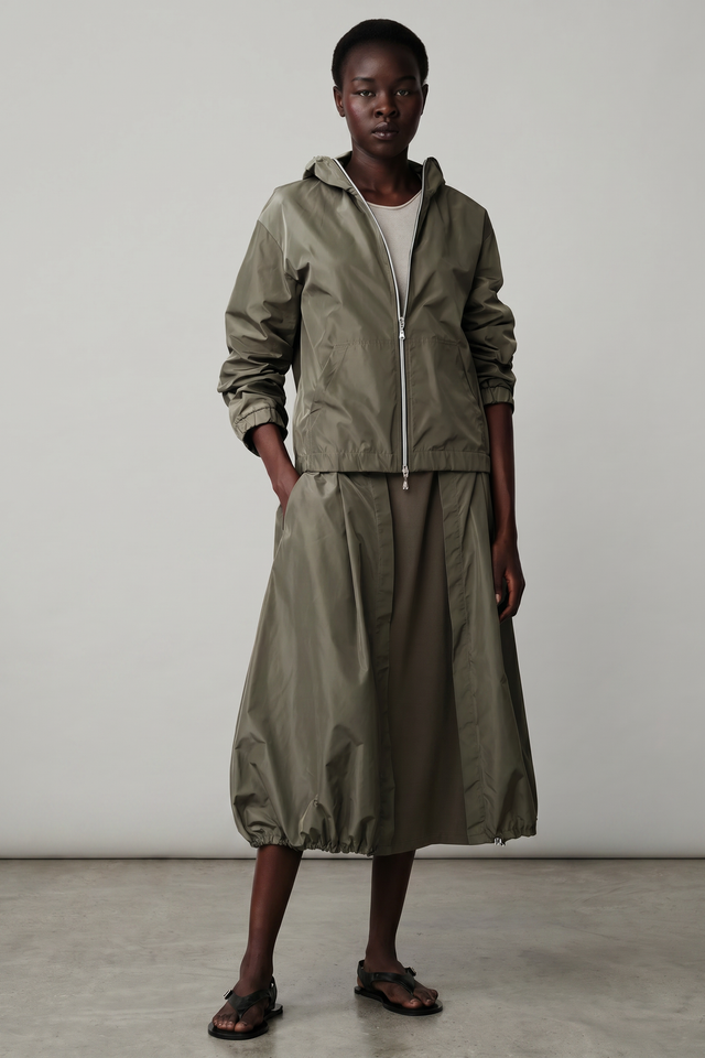 Brigida taffeta jacket Brigida taffeta jacket | Army