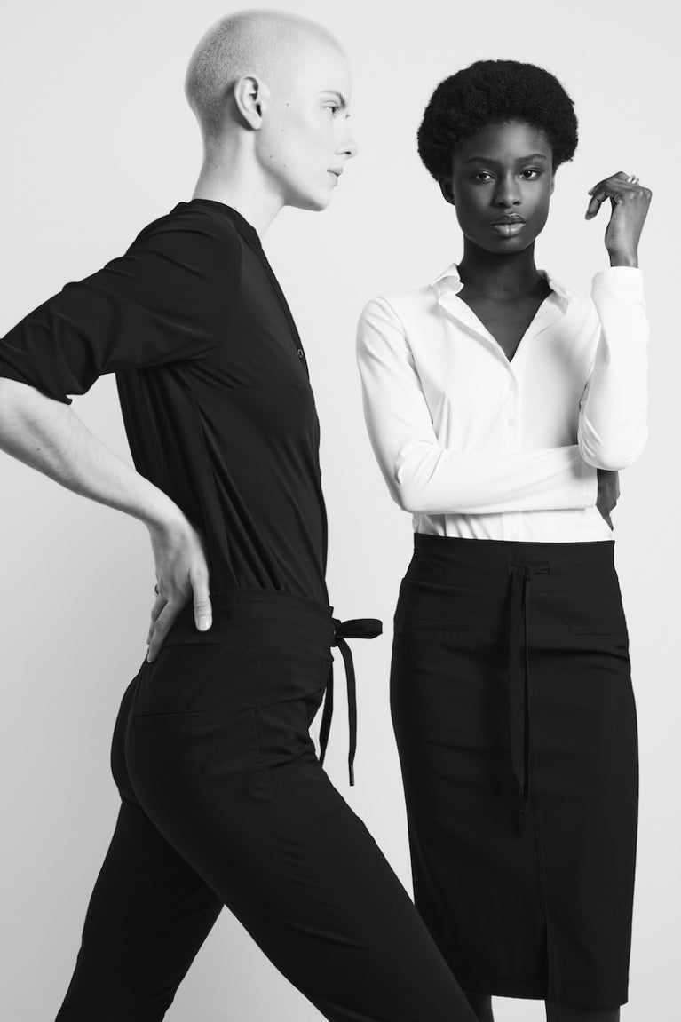 Blusa Betty easy wear Maglia Tecnica | Bianco