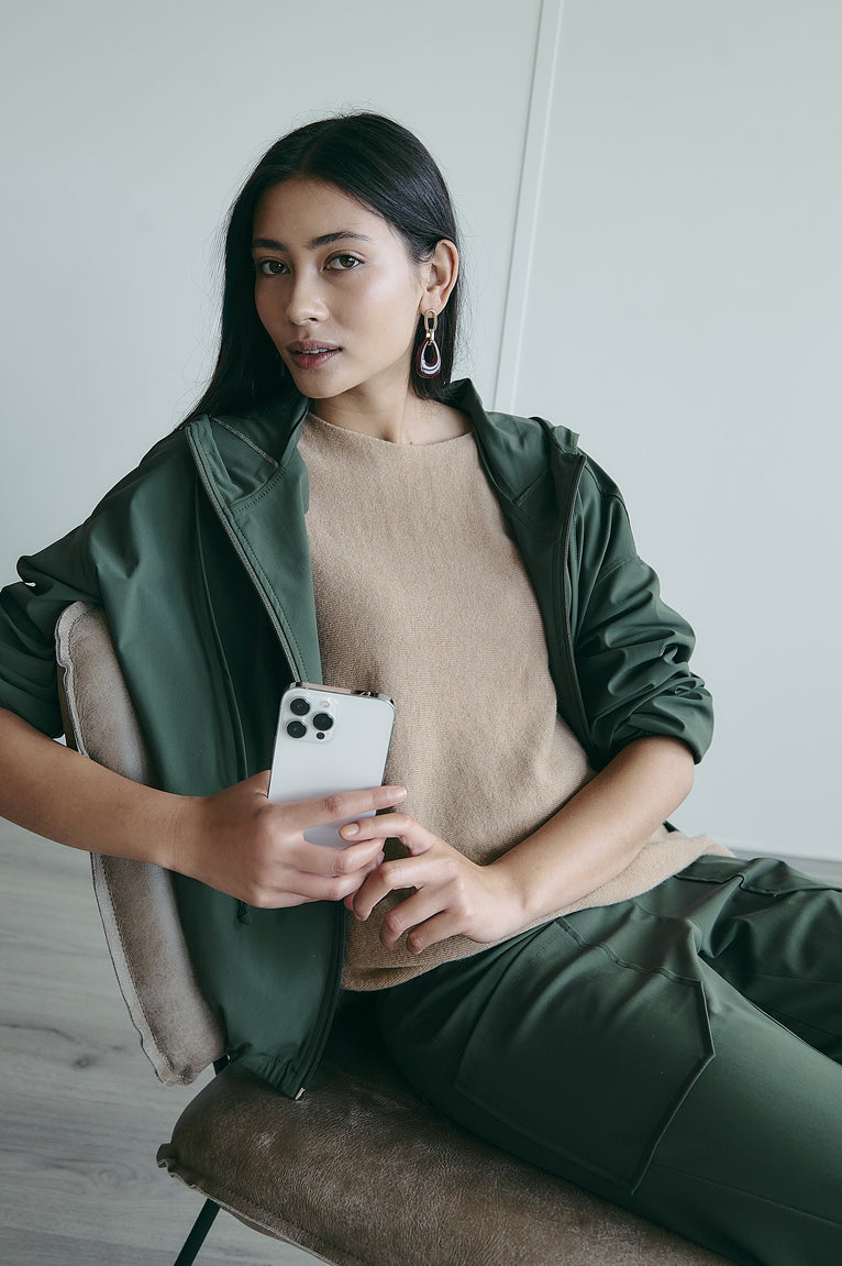 Pullover Cashmere blend 2482 | Camel