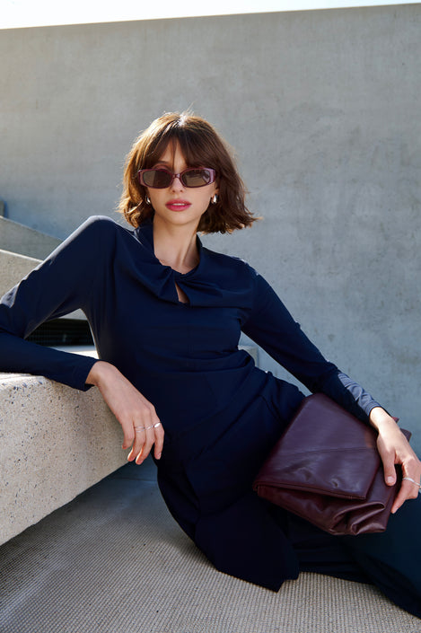 Still pants technical jersey | Blue