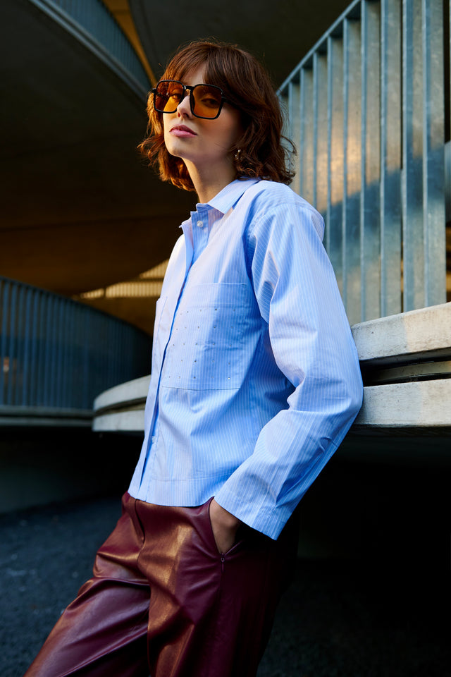 Lorenza polin blouse Lorenza polin blouse | Blue