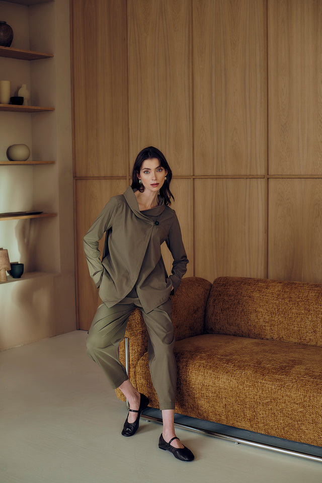 Carly bengalina jacket Carly bengalina jacket | Army