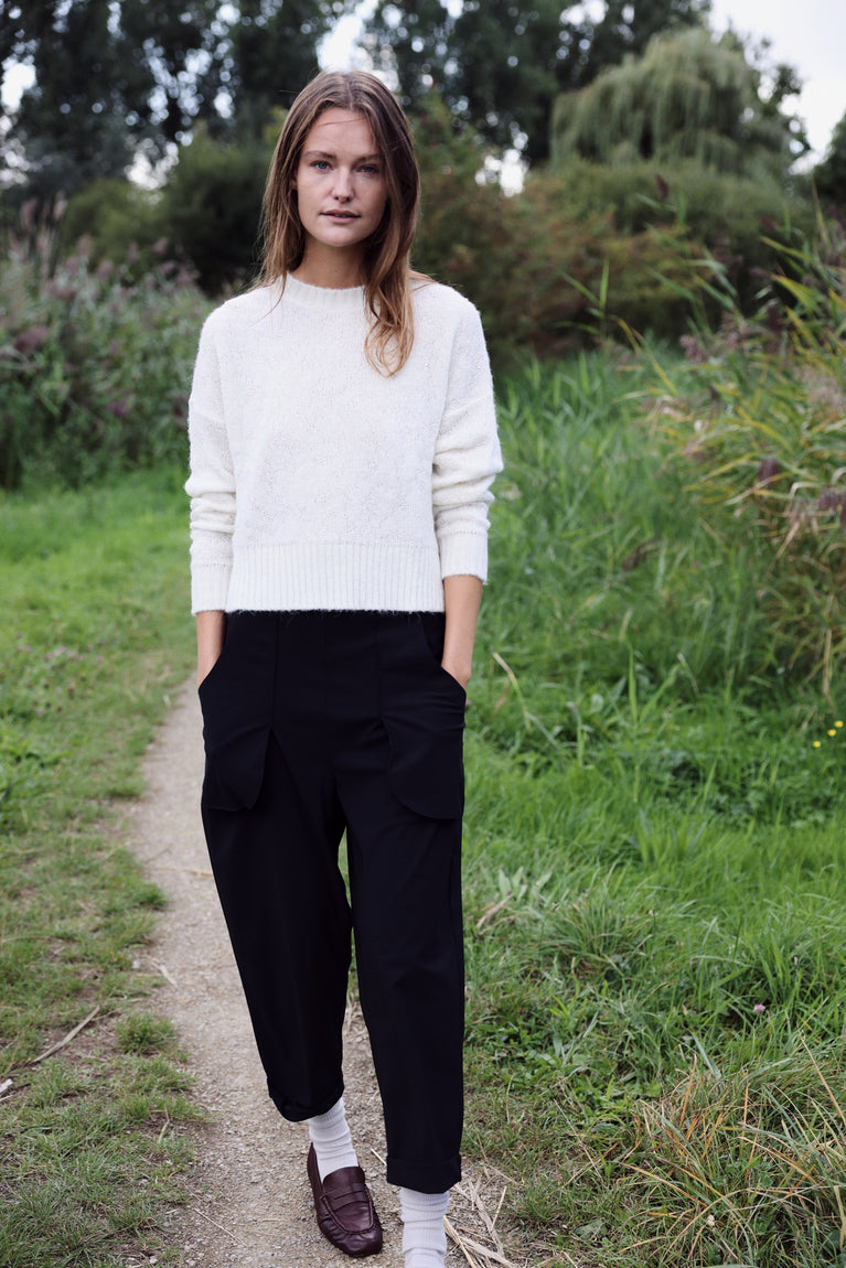 Still pants technical jersey | Black