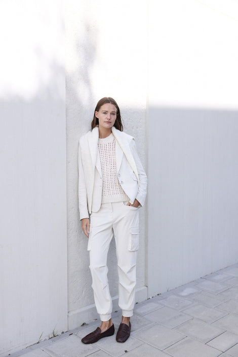 Shiny Vest 1008 | Off White