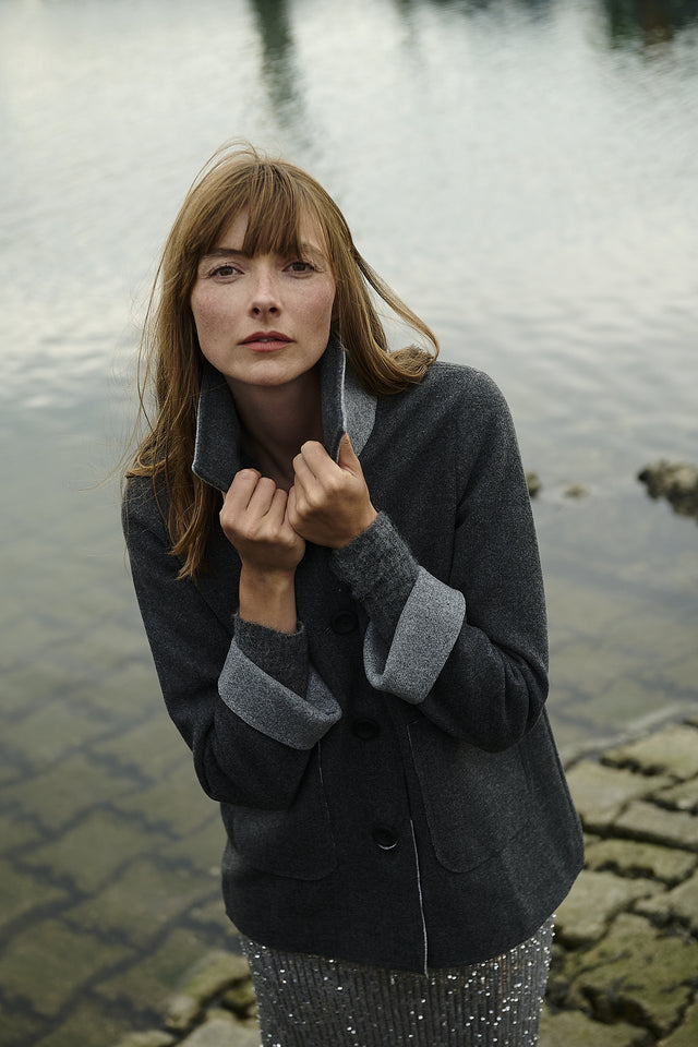 Indonesia winter jacket Indonesia winter jacket | Dark Grey