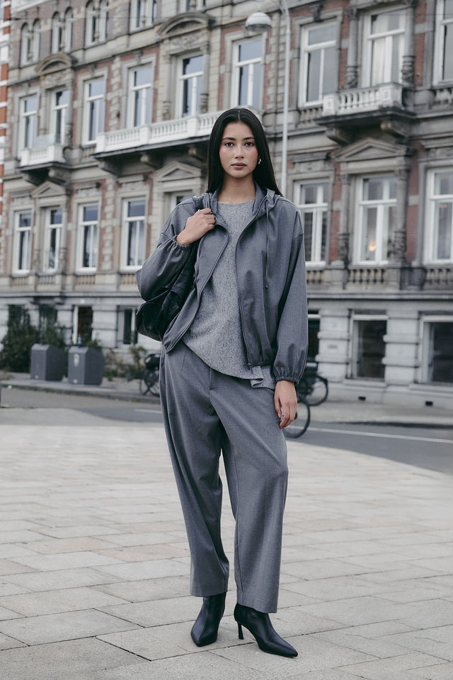 Pullover Cashmere blend 2482 Pullover Cashmere blend 2482 | Dark Grey Melange