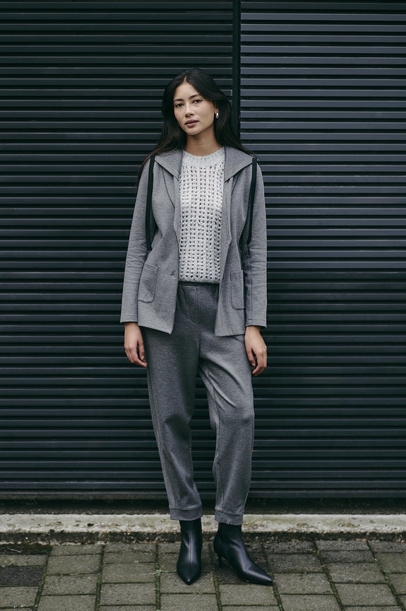 Primo viscose elastane pants | Dark Grey
