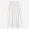 Timy poplin skirt | White
