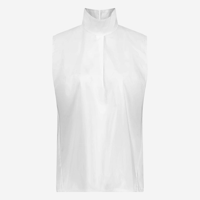 Dolche vitas poplin top | White