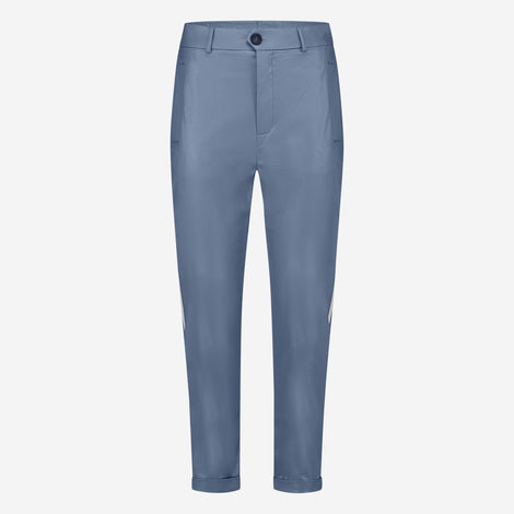 Lena eco-leather pants | Light Blue
